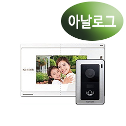 코콤 ASTRO KVP-70C/KC92 화이트/블랙 (2선식 아날로그)