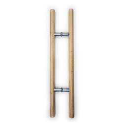 유리문손잡이(우드-대)