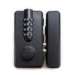 다이얼 유리문 도어락(직결방식/양문형)