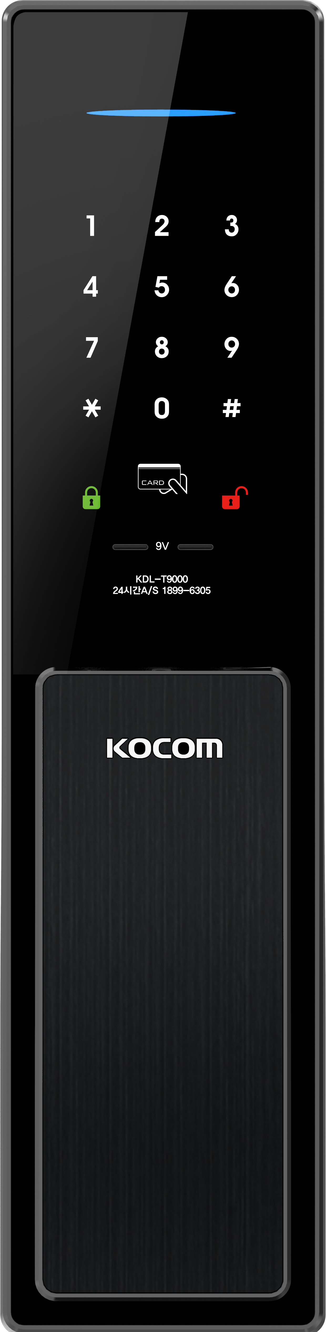 코콤 KDL-T9000(하이브리드푸시풀/번호+카드)